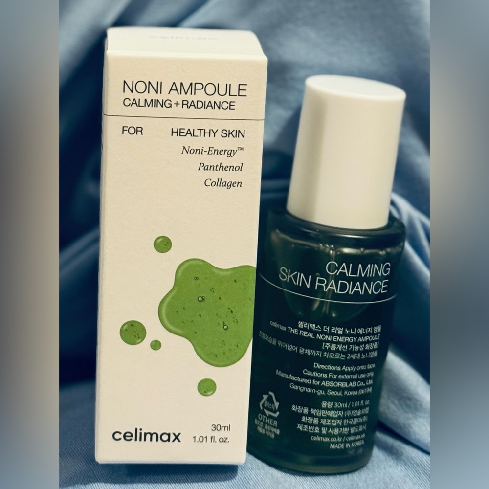 Celimax Noni Ampoule Calming Essence - 30mL Korean Skincare Glow Serum NIB